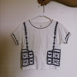 Madewell Embroidered Tee